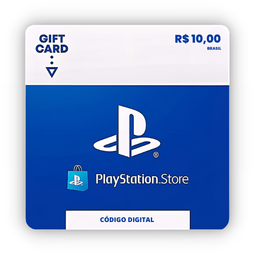 Gift Card Playstation Store 10 Reais - Código Digital - Playce - Games & Gift  Cards 