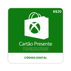 Gift Card para Xbox de 20 reais