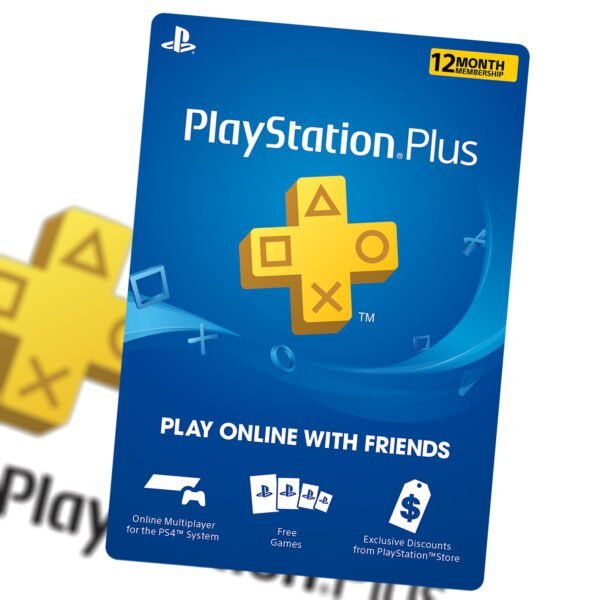 Gift Card PS Plus 12 Meses