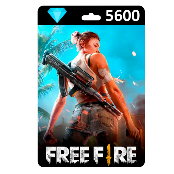 Gift Card Free Fire 5600 Diamantes