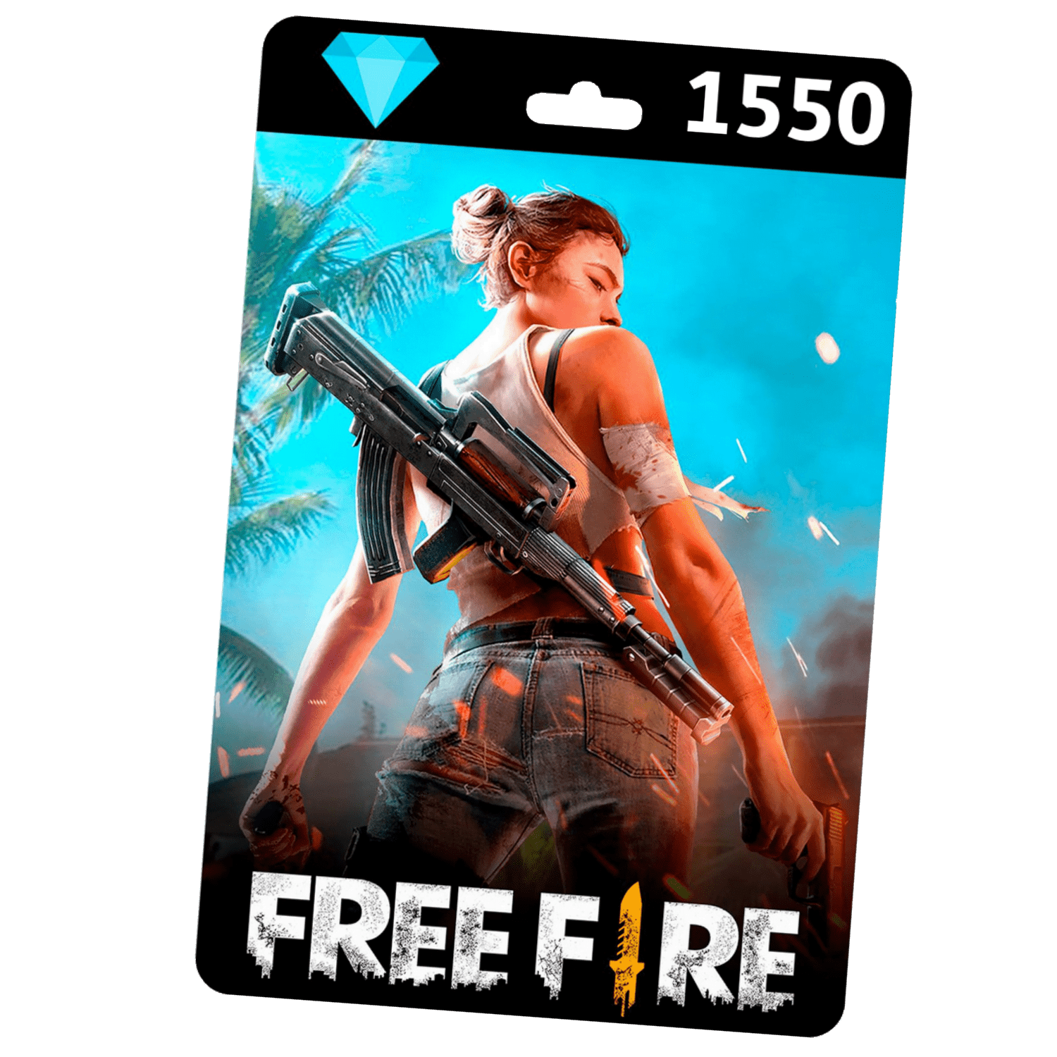 Comprar Gift Card Free Fire Google Play 1060 Diamantes