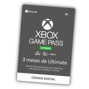 Gift Card Xbox Game Pass 3 Meses - Código Digital