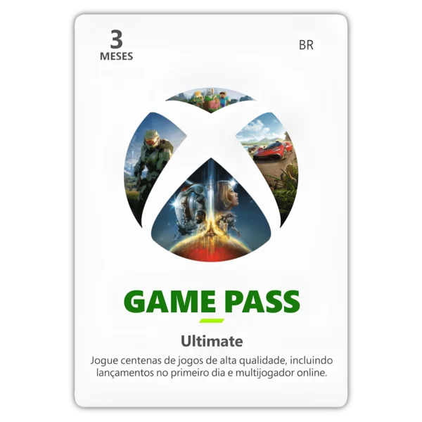 Gift Card Xbox Game Pass Ultimate 3 Meses